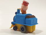 1989 Peanuts Charlie Brown Cartoon Character in Pullback Motorized Friction Toy Train Vehicle McDonald's Happy Meal Not Working