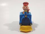 1989 Peanuts Charlie Brown Cartoon Character in Pullback Motorized Friction Toy Train Vehicle McDonald's Happy Meal Not Working