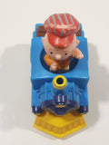 1989 Peanuts Charlie Brown Cartoon Character in Pullback Motorized Friction Toy Train Vehicle McDonald's Happy Meal Not Working