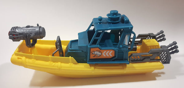 2017 Chap Mei Army Joe Adventure Team Spotlight Rescue Boat 13" Long Plastic Toy