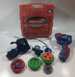 Beyblade Metal Masters Case with Launchers, Beyblades, and Parts