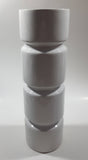 Torre & Tagus Collection Modern Stacked Cylinders Cylindrical White 12" Flower Vase