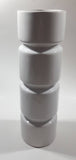 Torre & Tagus Collection Modern Stacked Cylinders Cylindrical White 12" Flower Vase