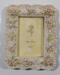 Pink Rose Flower Themed 3D Resin Photo Picture Frame