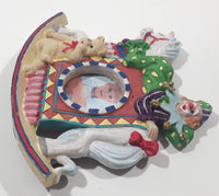 Rocking Horse Clown Teddy Bear Themed 3D Resin Photo Picture Frame