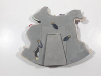 Rocking Horse Clown Teddy Bear Themed 3D Resin Photo Picture Frame