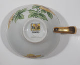 Vintage Occupied Japan Meito Norleans China Sun Glory Pattern Tea Cup and Saucer Plate Set