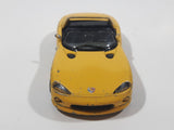 Burago Dodge Viper RT/10 Yellow 1/43 Scale Die Cast Toy Car Vehicle - Made in Italy