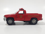 Maisto Dodge Ram Pickup Truck Search & Rescue Red 1/46 Scale Pull Back Die Cast Toy Car Vehicle with Opening Doors