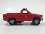 Maisto Dodge Ram Pickup Truck Search & Rescue Red 1/46 Scale Pull Back Die Cast Toy Car Vehicle with Opening Doors