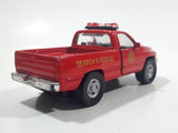 Maisto Dodge Ram Pickup Truck Search & Rescue Red 1/46 Scale Pull Back Die Cast Toy Car Vehicle with Opening Doors