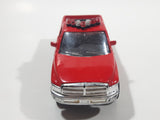 Maisto Dodge Ram Pickup Truck Search & Rescue Red 1/46 Scale Pull Back Die Cast Toy Car Vehicle with Opening Doors