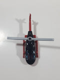 2016 Hot Wheels Police Pursuit Propper Chopper Black Die Cast Toy Helicopter
