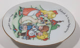 1986 Avon School Is A New Beginning 5" Diameter 22K Gold Rimmed Porcelain Collector Plate Joan Walsh Anglund