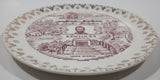Vintage Kentucky Lincoln's Birth Place Porcelain 8" Diameter Collector Plate