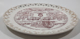 Vintage Kentucky Lincoln's Birth Place Porcelain 8" Diameter Collector Plate