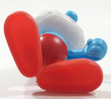 2016 Burger King Peyo Smurfs The Lost Village Papa Smurf Character 5" Tall Plastic Toy Figure