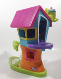 2002 Origin Products Polly Pocket Magnetic Treetop Clubhouse Treehouse 7 1/2" Tall Plastic Play Set