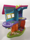 2002 Origin Products Polly Pocket Magnetic Treetop Clubhouse Treehouse 7 1/2" Tall Plastic Play Set