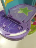2002 Origin Products Polly Pocket Magnetic Treetop Clubhouse Treehouse 7 1/2" Tall Plastic Play Set