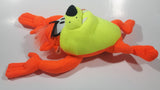 2014 Toy Factory Warner Bros Looney Tunes Taz Neon Orange 14" Tall Plush Toy Character