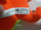 2014 Toy Factory Warner Bros Looney Tunes Taz Neon Orange 14" Tall Plush Toy Character
