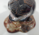 Vintage 1984 V.M. Morse Victoria B.C. Black Brant Goose Glazed Pottery Bird Figurine Tail Chip