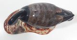 Vintage 1984 V.M. Morse Victoria B.C. Black Brant Goose Glazed Pottery Bird Figurine Tail Chip