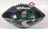 Wilson Saskatchewan Roughriders CFL Football Team Football with Tags