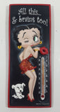 Spoontiques Betty Boop 3" x 7 1/2" Resin Mercury Thermometer