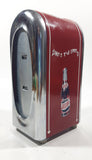 Vintage Drink Pepsi Cola Ice Cold "Hits The Spot" Heavy Metal 7 1/2" Tall Napkin Dispenser
