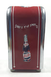 Vintage Drink Pepsi Cola Ice Cold "Hits The Spot" Heavy Metal 7 1/2" Tall Napkin Dispenser