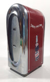 Vintage Drink Pepsi Cola Ice Cold "Hits The Spot" Heavy Metal 7 1/2" Tall Napkin Dispenser