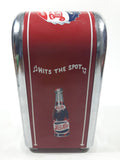 Vintage Drink Pepsi Cola Ice Cold "Hits The Spot" Heavy Metal 7 1/2" Tall Napkin Dispenser
