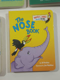 1990s Bright and Early Board Books Dr. Seuss Hard Board Books Set of 5