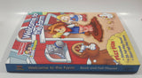 2011 Fisher Price Little People Welcome To The Farm Hard Cover Book with Felt Pieces