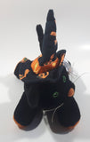 Sears Exclusive Blackjack Halloween Black Cat 7 1/2" Long Toy Stuffed Plush Animal New with Tags