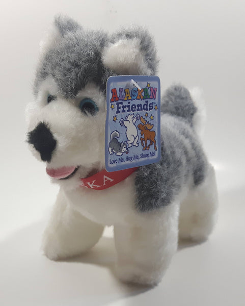 Arctic Circle Enterprises Alaskan Friends Husky Dog Pup 9" Long Toy Stuffed Plush Animal New with Tags