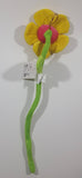 LPN Trading Bendable Yellow and Pink Flower 18" Long Toy Stuffed Plush New with Tags