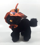Sears Exclusive Friday Halloween Black Cat 9" Tall Toy Stuffed Plush Animal New with Tags