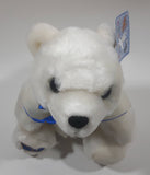 Arctic Circle Enterprises Alaskan Friends White Teddy Bear 6" Tall Toy Stuffed Plush Animal New with Tags