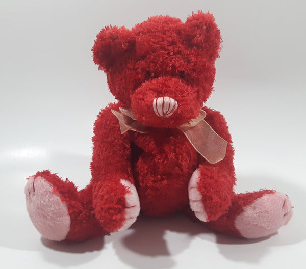 2001 Ganz Cinnabear Bed Buddy Scented Cinnamon Red Hot Cinnamon Teddy Bear 8" Tall Toy Stuffed Plush Animal New with Tags