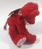 2001 Ganz Cinnabear Bed Buddy Scented Cinnamon Red Hot Cinnamon Teddy Bear 8" Tall Toy Stuffed Plush Animal New with Tags