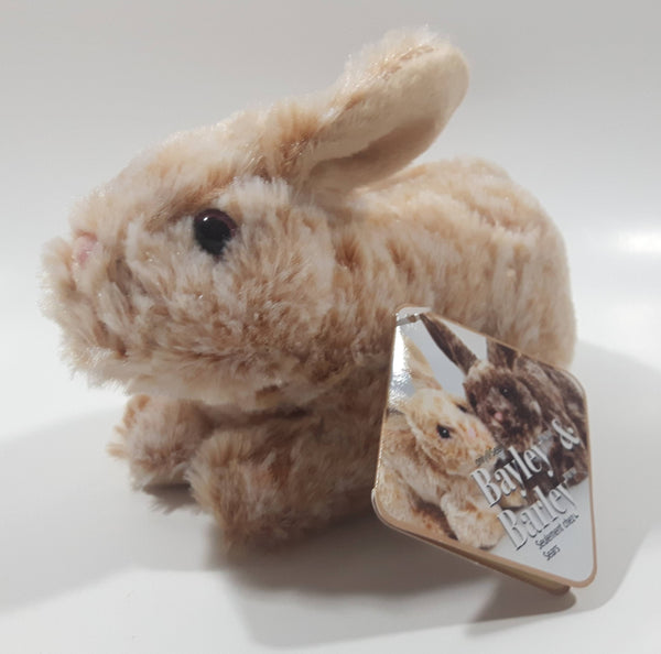 Sears Bayley & Barley Light Brown Bunny Rabbit 7" Long Toy Stuffed Animal Plush New with Tags