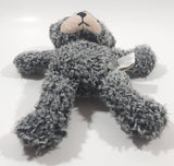Grey Teddy Bear 8" Tall Toy Stuffed Animal Plush