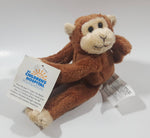 Blue Loyal Monty the Monkey 7" Tall Toy Stuffed Plush Animal with Magnetic Hands New with Tags
