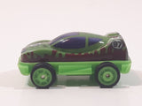 Kinder Surprise MPG UN 056 #97 Green Pullback Plastic Snap Together Toy Race Car Vehicle