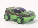 Kinder Surprise MPG UN 056 #97 Green Pullback Plastic Snap Together Toy Race Car Vehicle