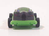 Kinder Surprise MPG UN 056 #97 Green Pullback Plastic Snap Together Toy Race Car Vehicle