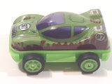 Kinder Surprise MPG UN 056 #97 Green Pullback Plastic Snap Together Toy Race Car Vehicle